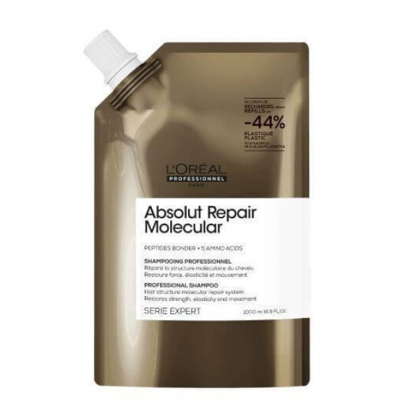 L'Oreal Serie Expert Absolut Repair Molecular Shampoo (Refill) 1000ml L'Oreal Serie Expert Absolut Repair Molecular Shampoo (Refill) 1000ml