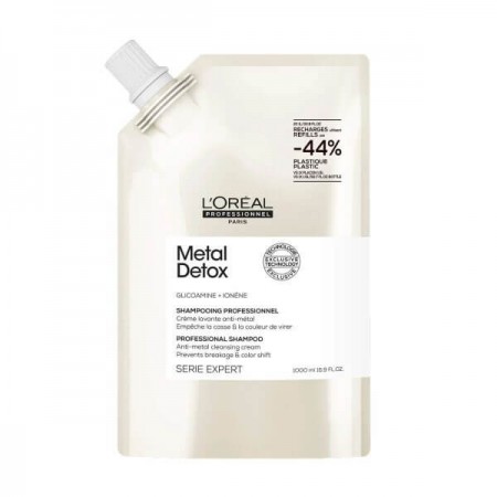 L'Oreal Serie Expert Metal Detox Shampoo (Refill)  1000ml 