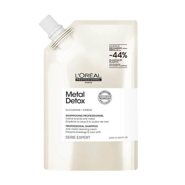 L'Oreal Serie Expert Metal Detox Shampoo (Refill)  1000ml 