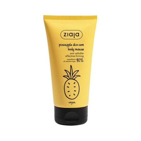 Ziaja Pineapple Skin Care Body Mousse Anti-Cellulite Effective Firming 160ml