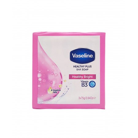 VASELINE Healthy Bright  Bar Soap 3x75 g