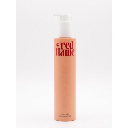 Red Flame Body Silk Shimmer Effect 250ml
