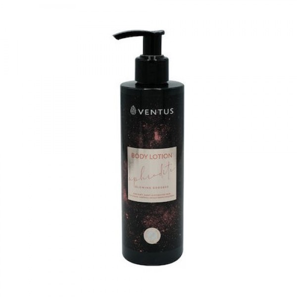 Ventus Body Lotion Aphrodite Glowing Goddess for Soft Shinny and Hydrated Skin Parabens and Silicones Free 250ml