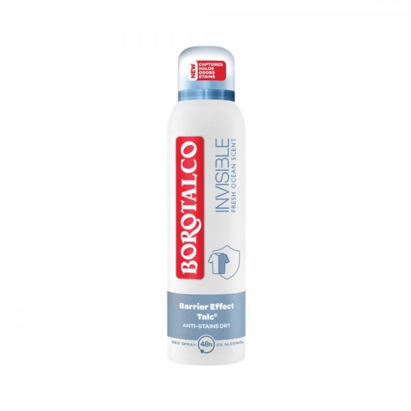 Borotalco Invisible Fresh Ocean Scent  Spray 150ml