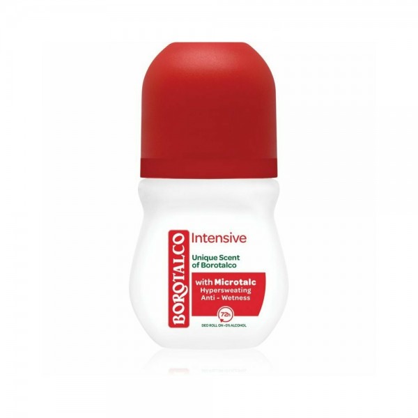 Borotalco Intensive 72h Active Crystal Talc  Roll-On 50ml