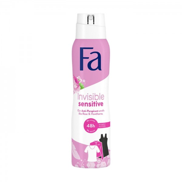 Fa Invisible Sensitive Spray Deodorant 150ml