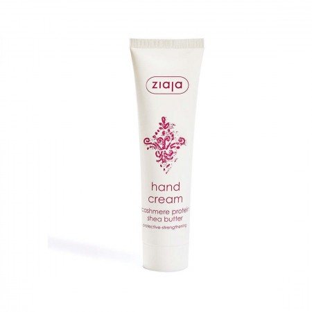 Ziaja Hand Cream Cashmere Protein Shea Butter Protective-Strengthening 100ml 