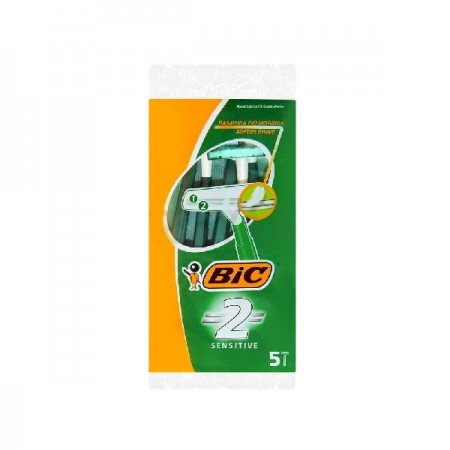 Bic 2 Sensitive Razors 5 pieces 