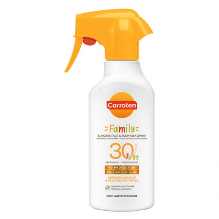 Carroten Family  Milk Spray 4D Protection SPF30  270ml