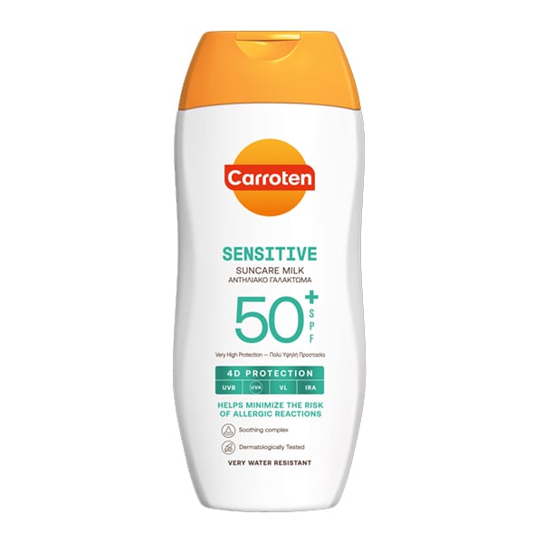 Carroten Sensitive Suncare Milk SPF50+  200ml