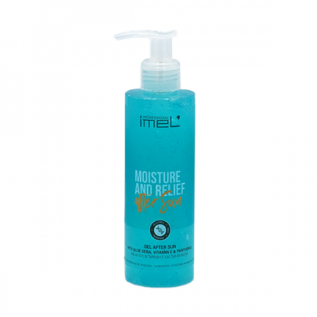 Imel Moisture and Relief Gel After Sun with Aloe Vera Vitamin E and Panthenol 200ml