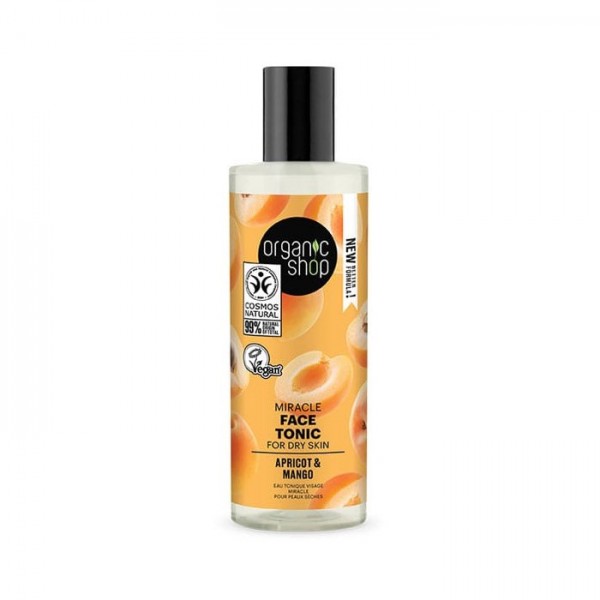 Organic Shop Miracle Face Tonic Apricot &Mango 150ml Organic Shop Miracle Face Tonic Apricot &Mango 150ml
