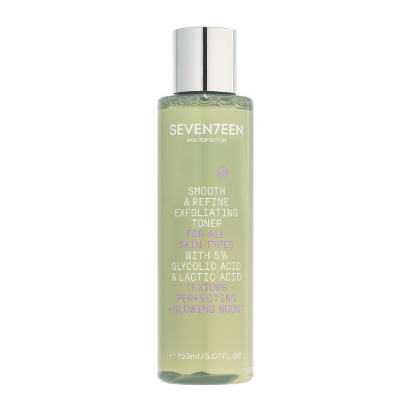 SEVENTEEN Smooth & Refine Exfoliating Toner 150ml SEVENTEEN Smooth & Refine Exfoliating Toner 150ml