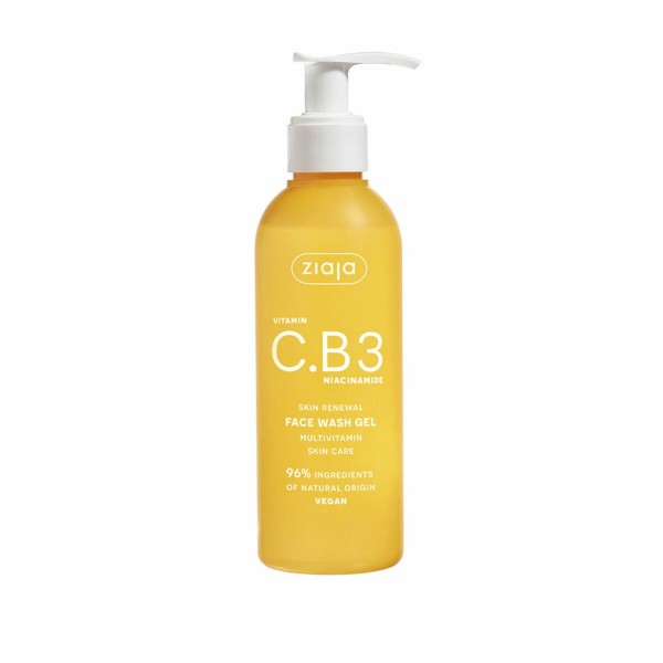ZIAJA Vitamin C.B3 Niacinamide Face Wash Gel 190ml