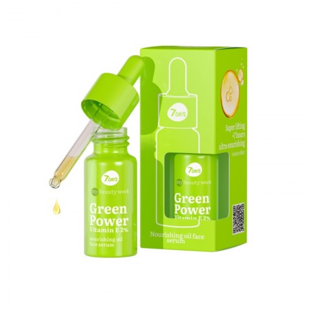 7DAYS MB Green Vitamin E 2% Nourish Oil Face Serum 20ml