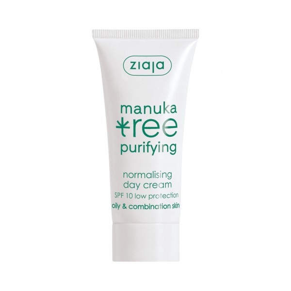 ZIAJA Manuka Tree Purifing Normalising Day Cream SPF10 50ml ZIAJA Manuka Tree Purifing Normalising Day Cream SPF10 50ml
