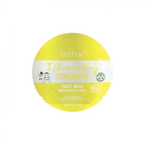 TECHNIC Illuminating Pineapple Mask 23g TECHNIC Illuminating Pineapple Mask 23g