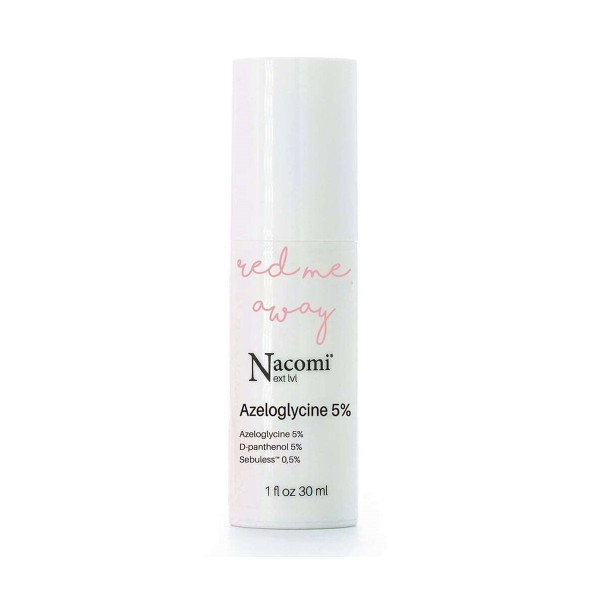 Nacomi Next Level Red Me Away Azeloglycine 5% Serum 30ml
