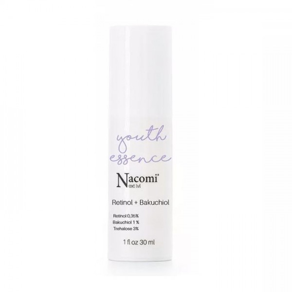 Nacomi Next Level Youth Essence Retinol and Bakuchiol Serum 30ml Nacomi Next Level Youth Essence Retinol and Bakuchiol Serum 30ml