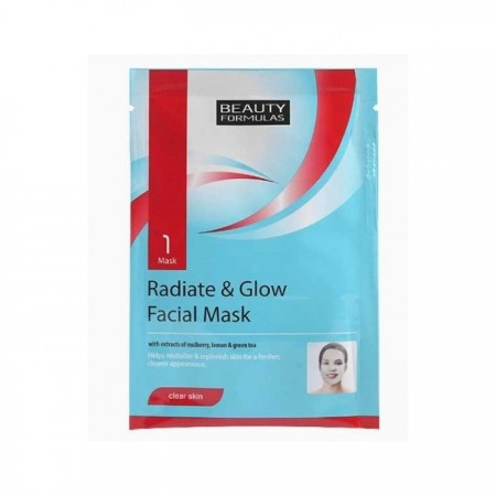 Beauty Formulas Radiate & Glow Facial Mask 5g