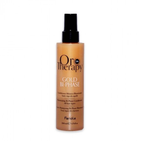 Fanola Oro Therapy Gold Illuminating Bi-Phase Conditioner All Hair Types 200ml
