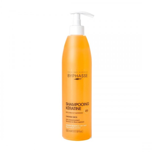 BYPHASSE Sublim Protect Keratin Shampoo Dry Hair 520ml