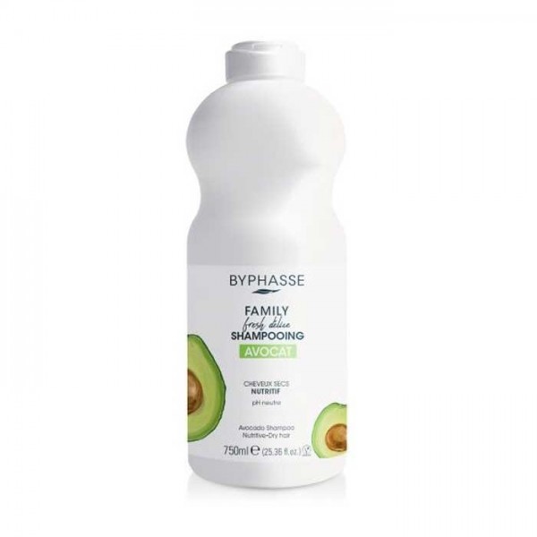BYPHASSE Family Shampoo Dry Hair Avocado 750ml