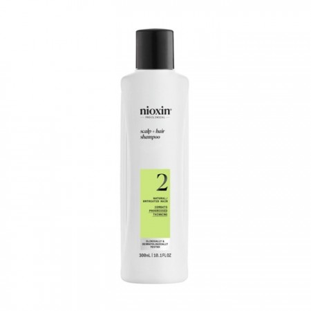 NIOXIN 2 - Shampoo for Natural Hair Progressed Thinning 300ml