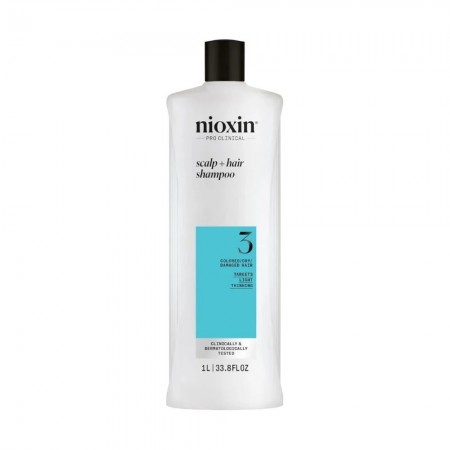 NIOXIN 3 - Shampoo for Colored Hair Light Thinning 1000ml