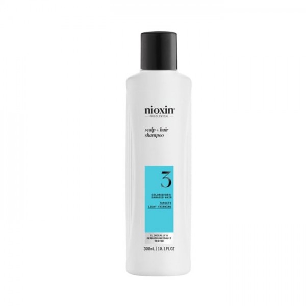 NIOXIN 3 - Shampoo for Colored Hair Light Thinning 300ml