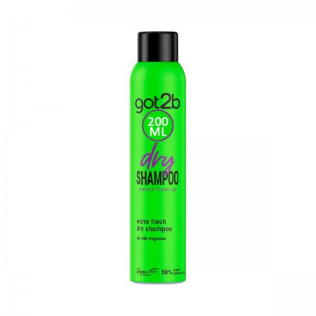 Schwarzkopf Got2b Dry Shampoo  Extra Fresh 200ml