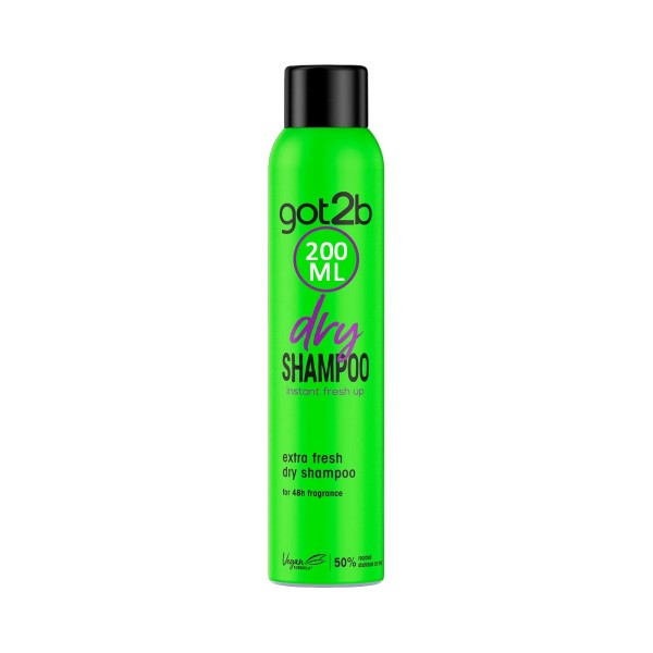Schwarzkopf Got2b Dry Shampoo  Extra Fresh 200ml