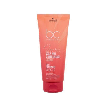 BC Sun Protect Scalp Hair and Body Cleanse Coconut 200ml