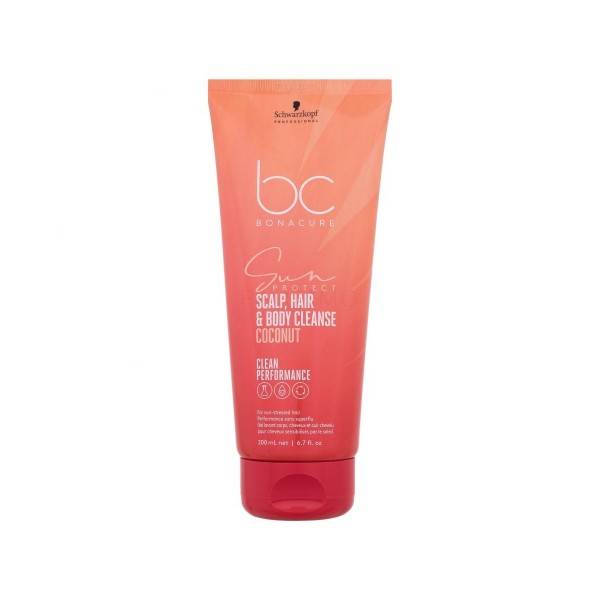 BC Sun Protect Scalp Hair and Body Cleanse Coconut 200ml