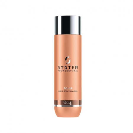 SOLAR SOL1 Hair and Body Shampoo 250ml