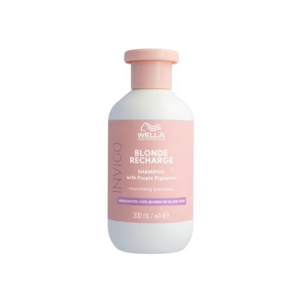 Wella Invigo Blonde Recharge Shampoo with Purple Pigments 300ml Wella Invigo Blonde Recharge Shampoo with Purple Pigments 300ml