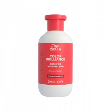 Wella Invigo Color Brilliance Shampoo with Lime Caviar Coarse Coloured Hair 300ml