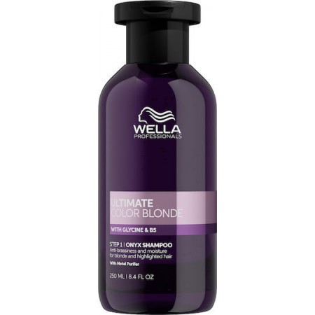 Wella Ultimate Color Blonde Onyx Shampoo 250ml