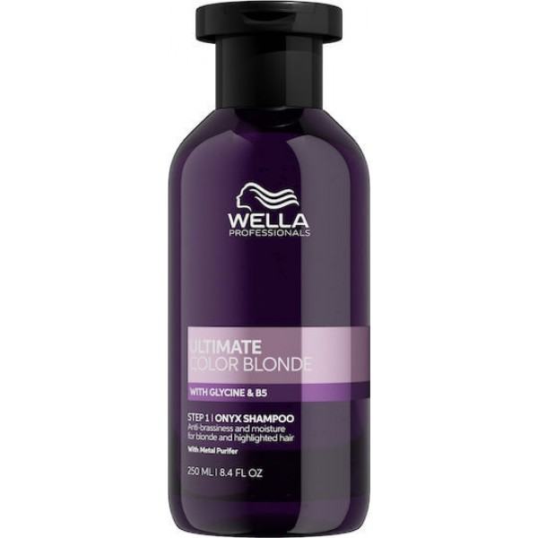 Wella Ultimate Color Blonde Onyx Shampoo 250ml