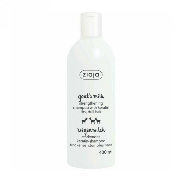 Ziaja Goat's Milk Shampoo with Keratin 400ml Ziaja Goat's Milk Shampoo with Keratin 400ml