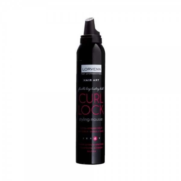 HAIR ART Curl Lock Styling Mousse 200ml