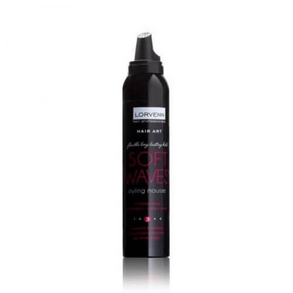 HAIR ART Soft Waves Styling Mousse - Strong Hold 200ml