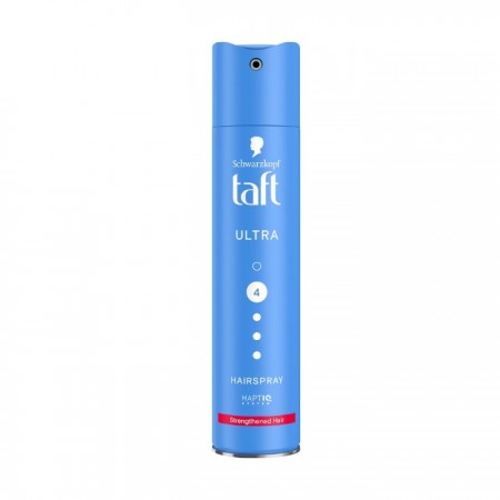 Schwarzkopf Taft Ultra 4 Hairspray Strengthened Hair 250ml