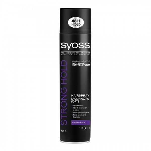 Syoss 3 Strong Hold Hairspray 400ml Syoss 3 Strong Hold Hairspray 400ml