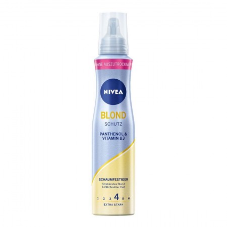 Nivea Blonde Protection Mousse Extra Strong 150ml