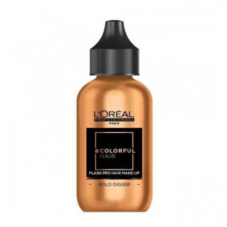 L'Oreal Colorful Hair Flash Pro Hair Makeup 60ml - Gold Digger