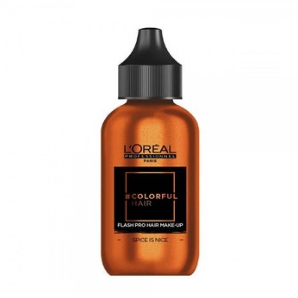 L'Oreal Colorful Hair Flash Pro Hair Makeup 60ml - Spice is Nice