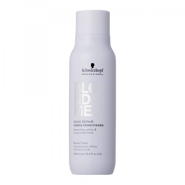 Schwarzkopf Professional BlondMe Βοnd Repair Purple Conditioner 250ml Schwarzkopf Professional BlondMe Βοnd Repair Purple Conditioner 250ml