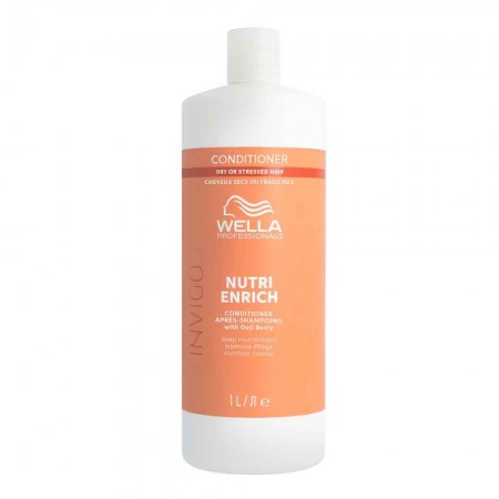 Wella Nutri Enrich Conditoner with Goji Berry Dry or Stressed Hair 1000ml