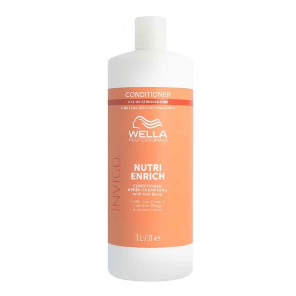 Wella Nutri Enrich Conditoner with Goji Berry Dry or Stressed Hair 1000ml Wella Nutri Enrich Conditoner with Goji Berry Dry or Stressed Hair 1000ml